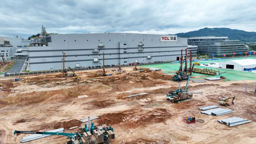 全球首條高世代印刷OLED產線在廣州高新區開工建設，建筑勞務分包助力項目高效推進