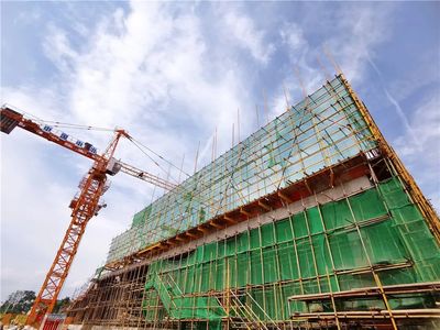 預計10月交付！蔡甸這一科技展廳火熱建設中，建筑勞務分包模式成關鍵